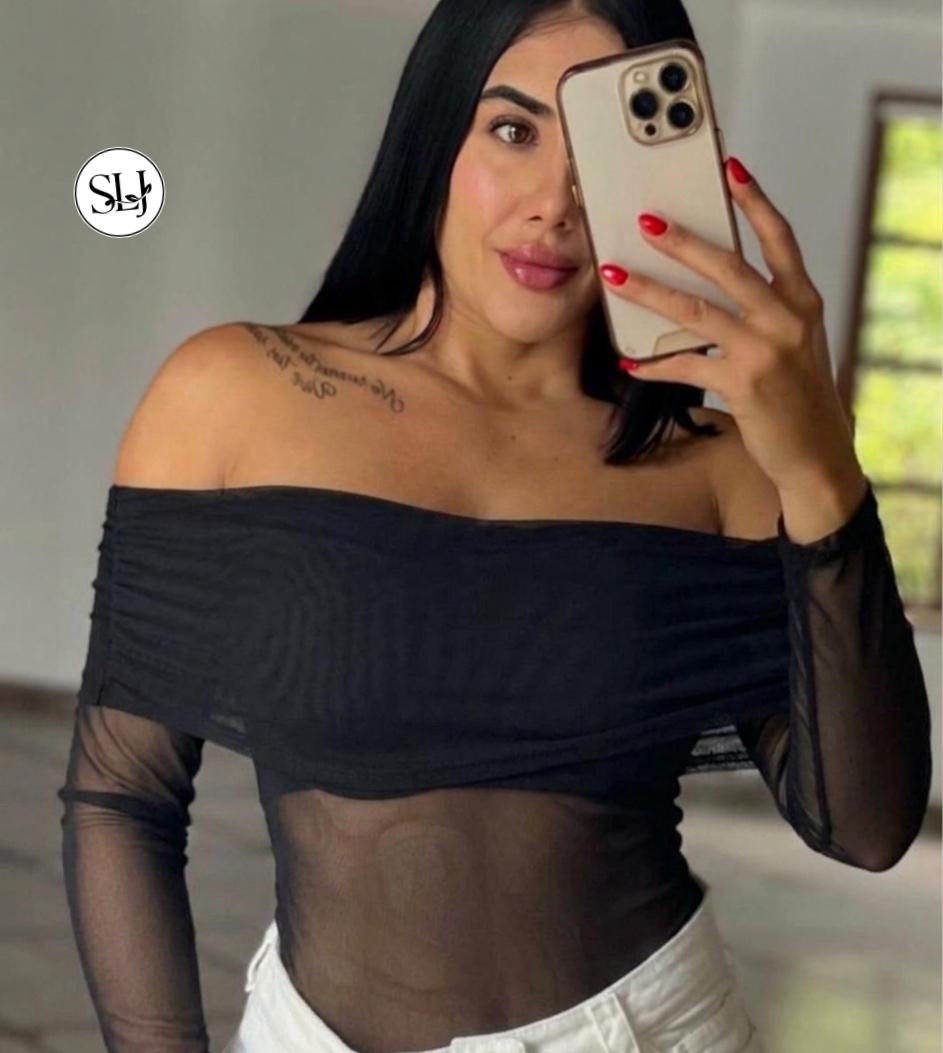 Blusa transparente ✨