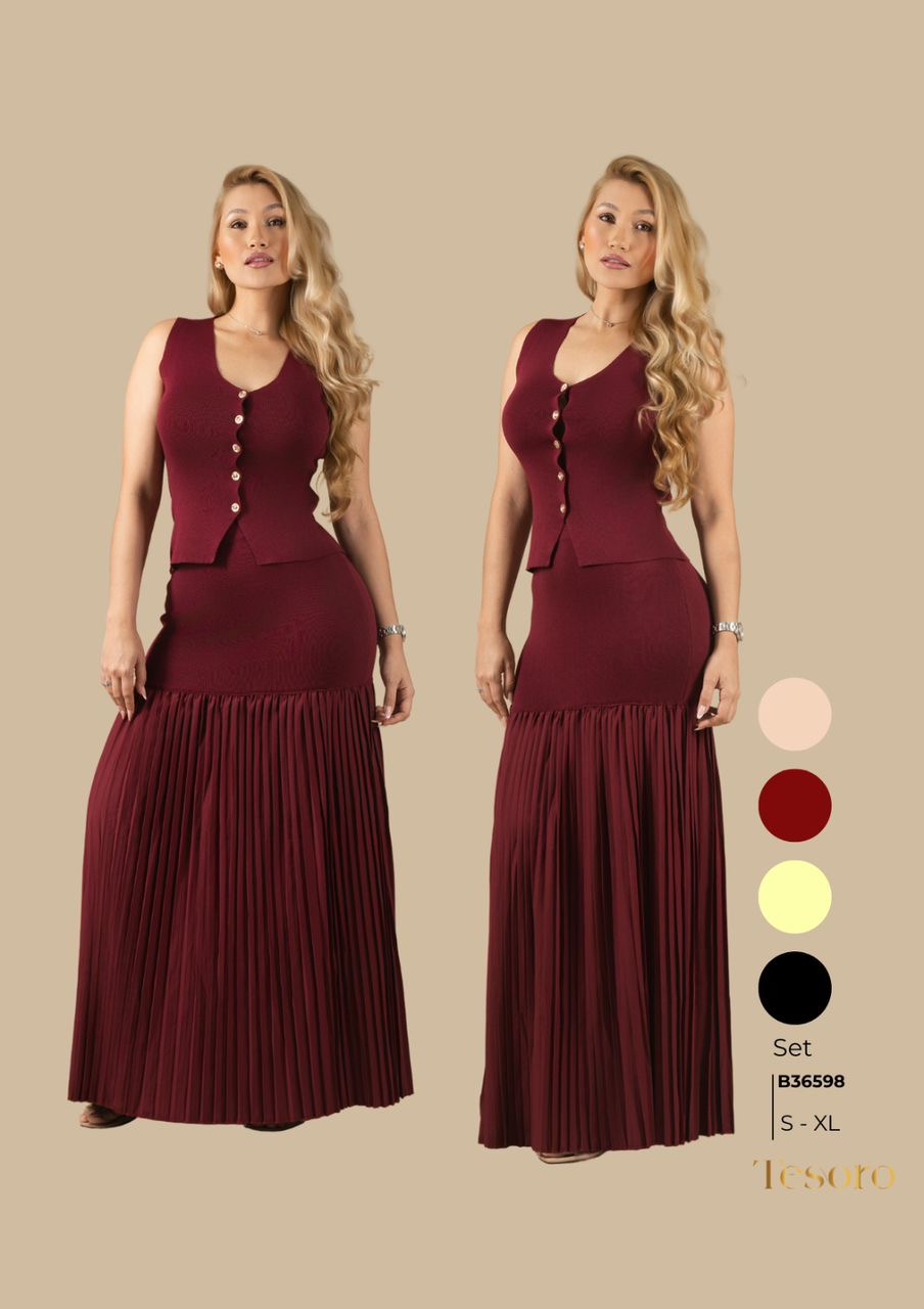 Set maxi falda 